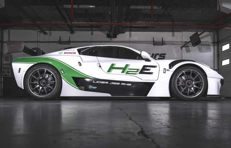 Ligier JS2 RH2 à hydrogène par Bosch