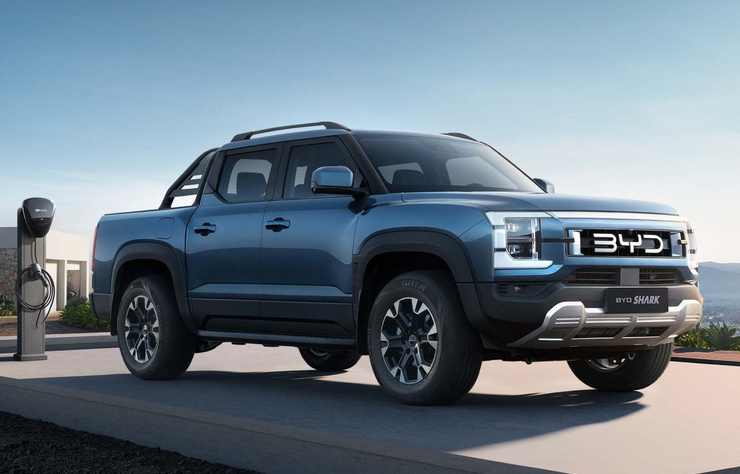 pick-up hybride rechargeable BYD Shark