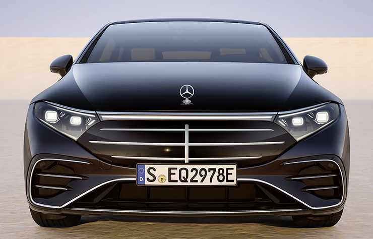 Mercedes EQS restylée