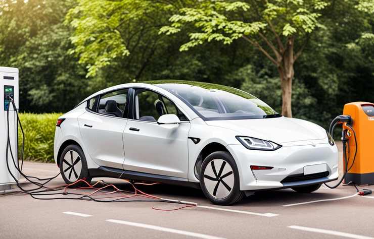 voiture électrique en panne