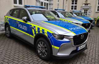 La police allemande craque pour le 6 cylindres diesel Mazda
