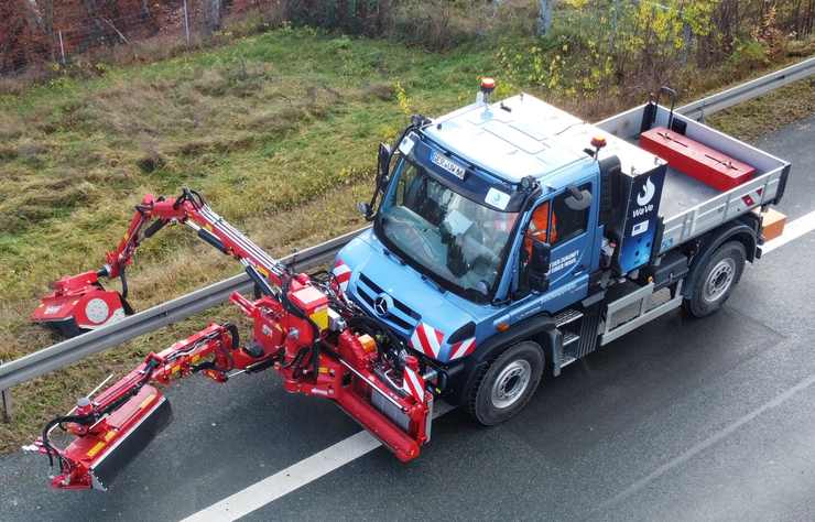 prototype Mercedes Unimog à hydrogène