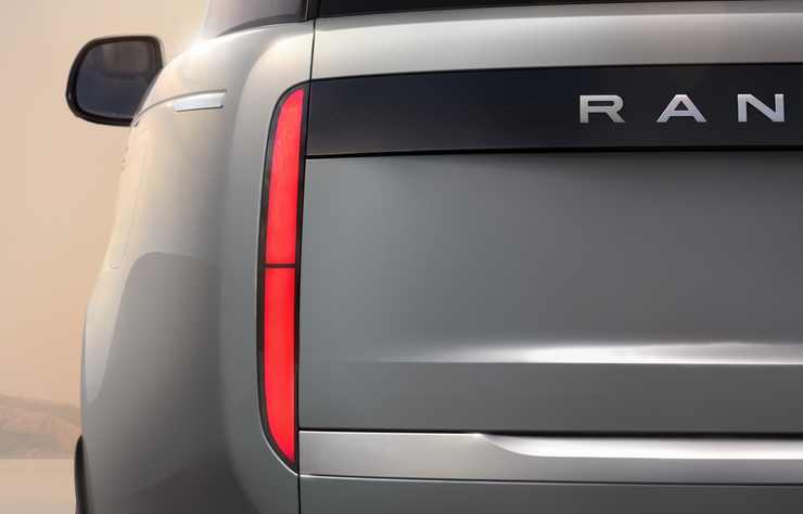 teaser futur Range Rover électrique