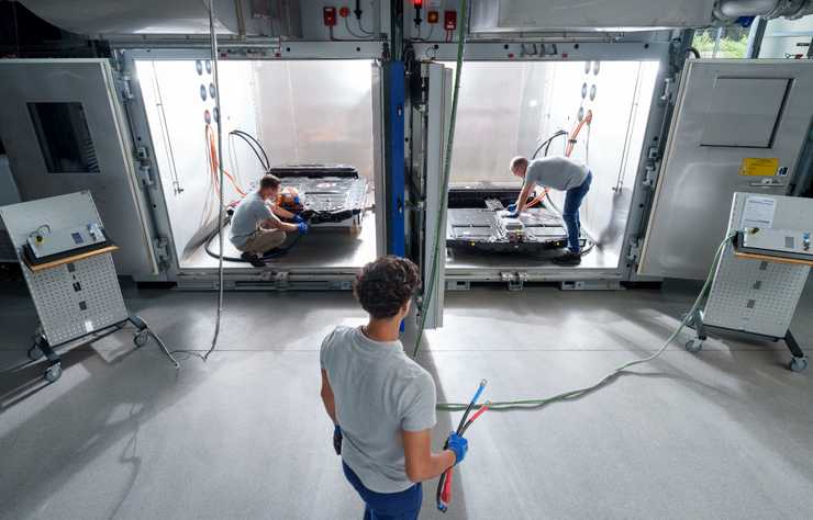 Mahle et ses installations de test de batterie