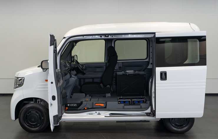 concept de mini minivan électrique Honda MEV Van