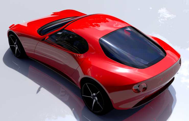 concept Mazda Iconic SP électrique avec rotatif