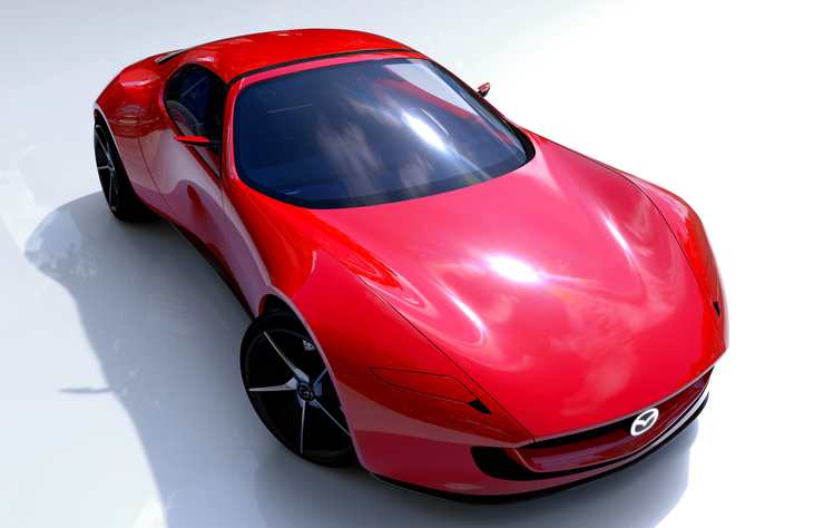 concept Mazda Iconic SP électrique avec rotatif