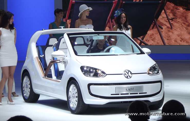concept Volkswagen Up de plage