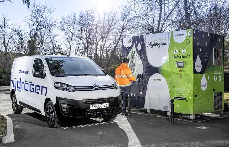Citroën Jumpy à hydrogène