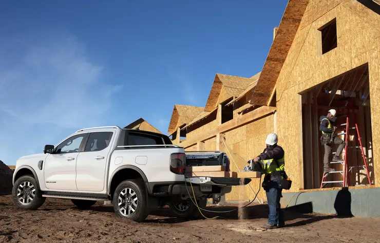 pick-up Ford ranger hybride rechargeable