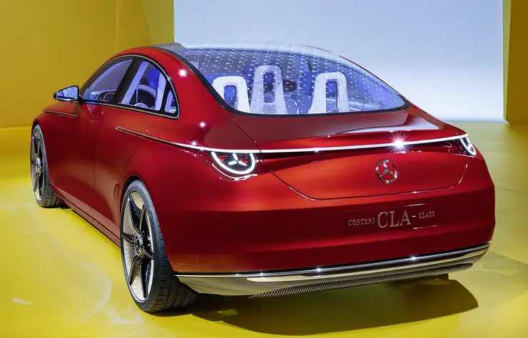 concept électrique Mercedes CLA Klasse