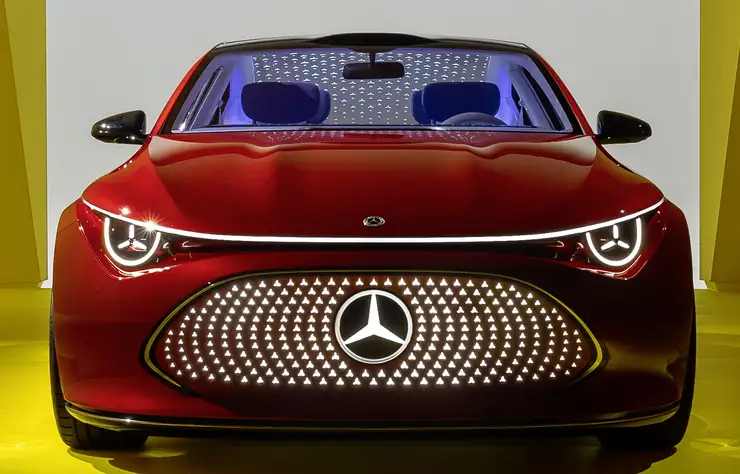 concept électrique Mercedes CLA Klasse