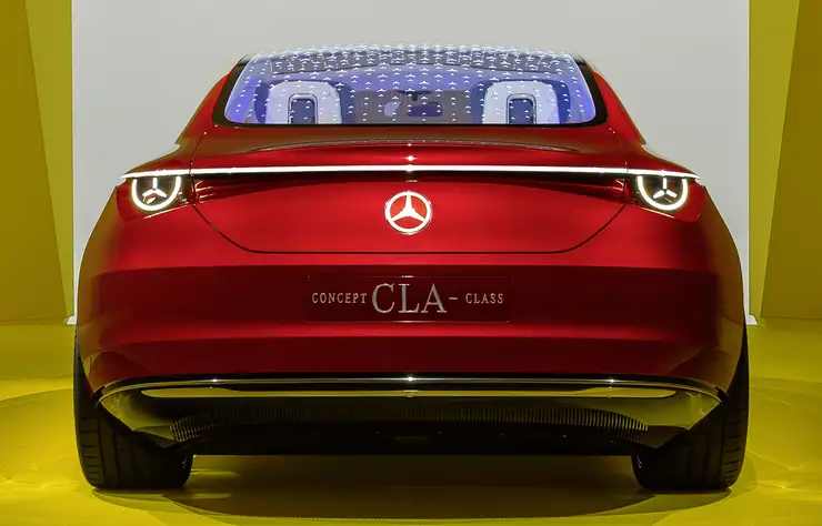 concept électrique Mercedes CLA Klasse