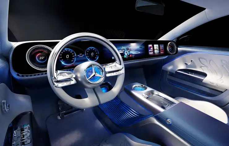 concept électrique Mercedes CLA Klasse