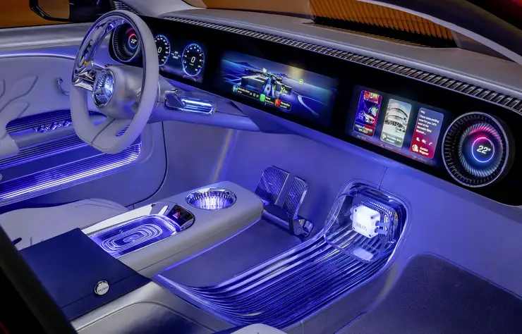 concept électrique Mercedes CLA Klasse