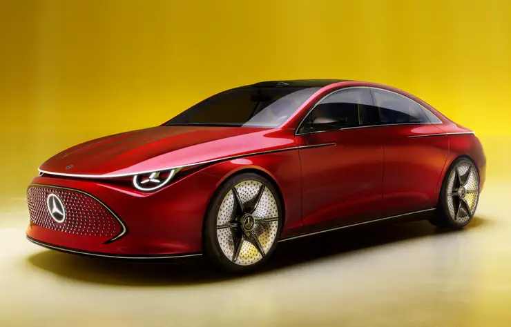 concept électrique Mercedes CLA Klasse