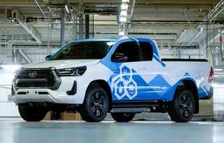 Un prototype anglais de Toyota Hilux à hydrogène