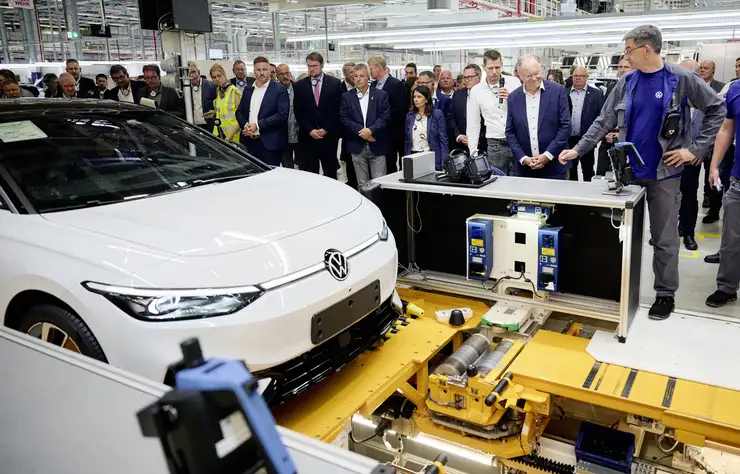 usine de production de la Volkswagen ID.7 à Emden