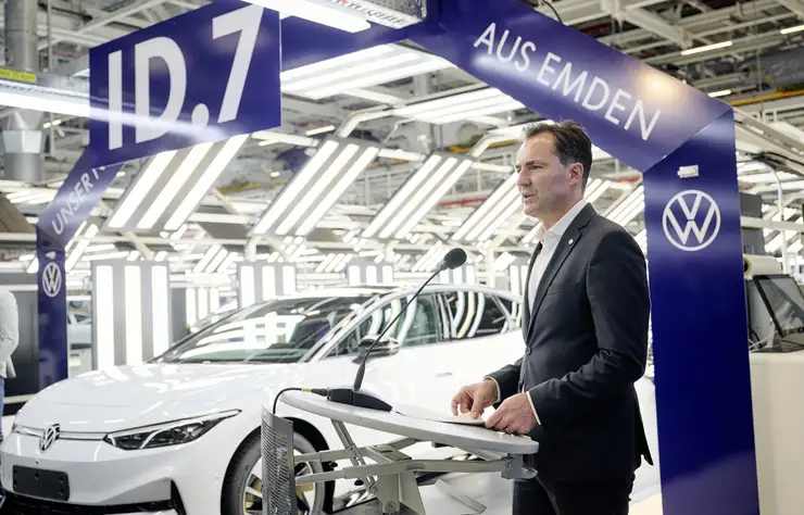 usine de production de la Volkswagen ID.7 à Emden
