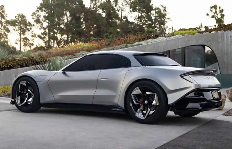 GT découvrable supercar électrique Fisker Ronin