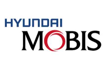 logo Hyundai Mobis, fournisseur de batteries de Volkswagen