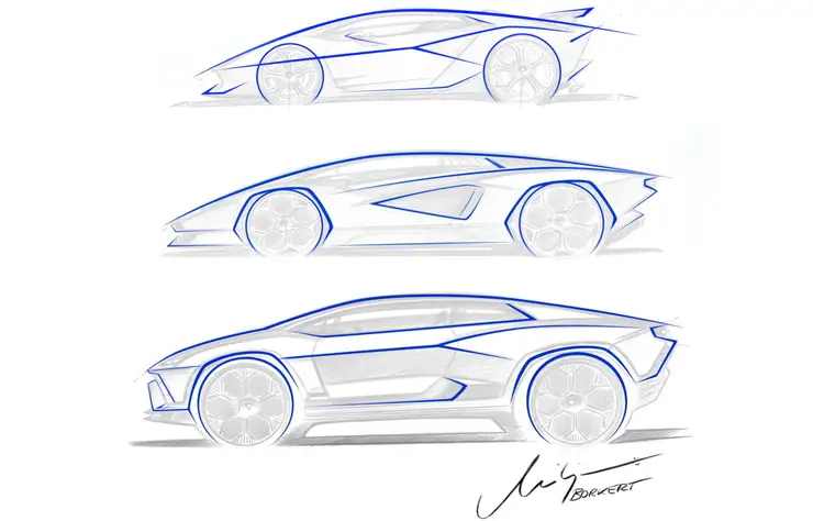 concept électrique Lamborghini Lanzador