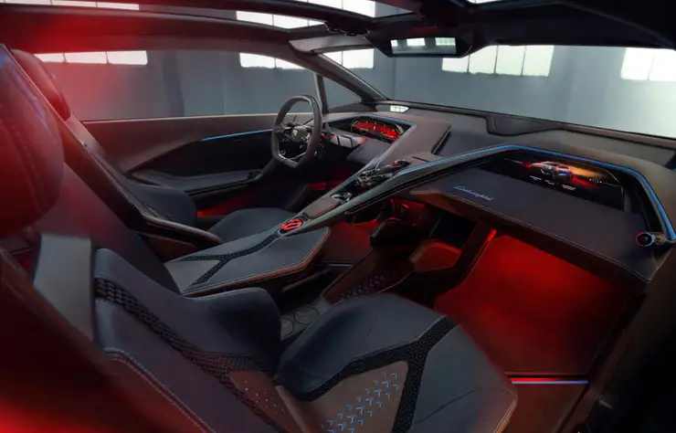 concept électrique Lamborghini Lanzador