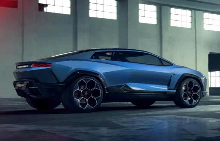 concept électrique Lamborghini Lanzador