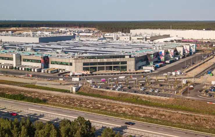 usine Tesla
