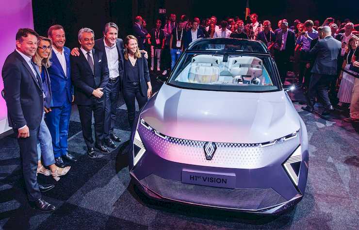 le concept Renault H1st présenté au salon Vivatech