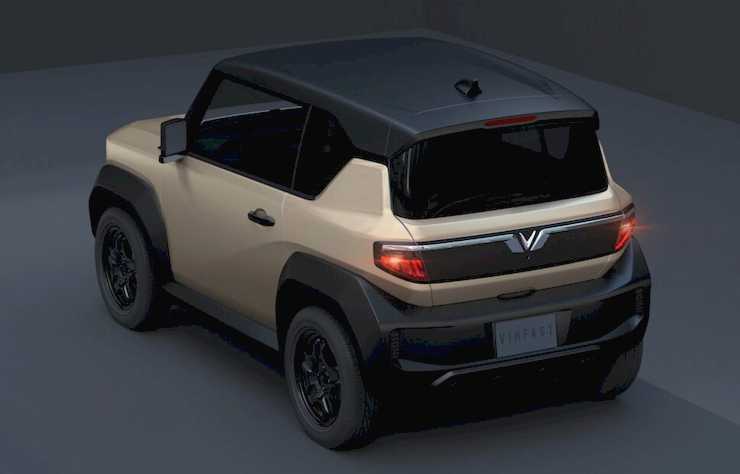 prototype Vinfast VF-3 électrique