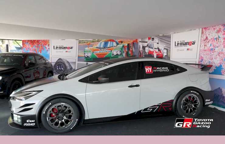 Toyota Prius hybride 24h Le Mans Centennial GR Edition