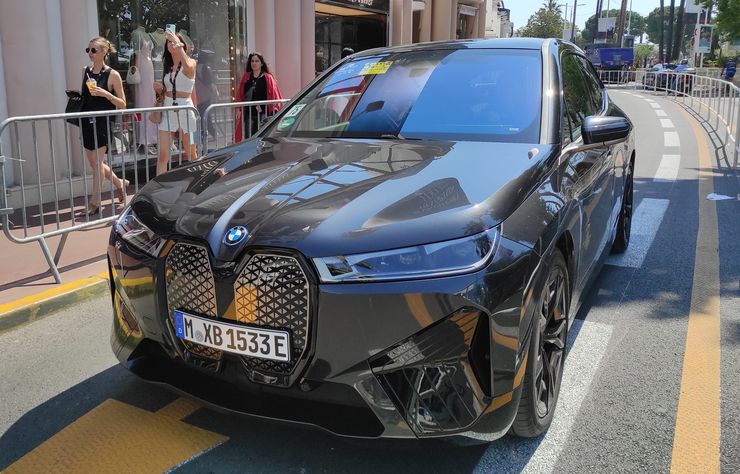 BMW électrique au festival du film de Cannes