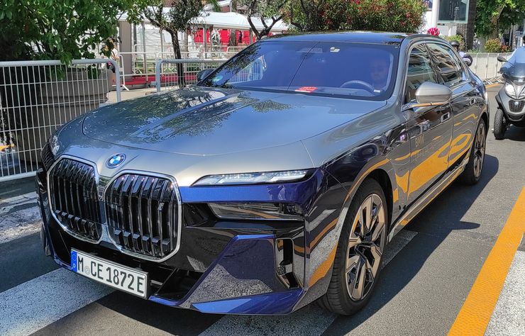 BMW électrique au festival du film de Cannes