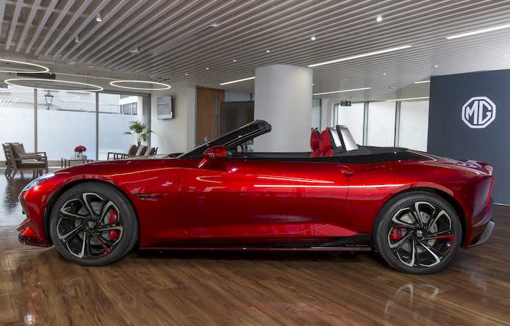 roadster électrique MG Cyberster