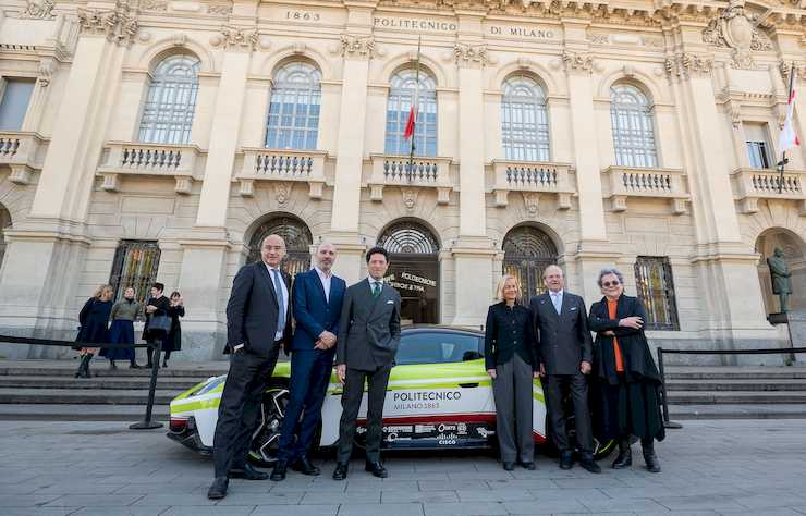 Maserati MC20 Cielo modifiée par l'école polytechnique de Milan