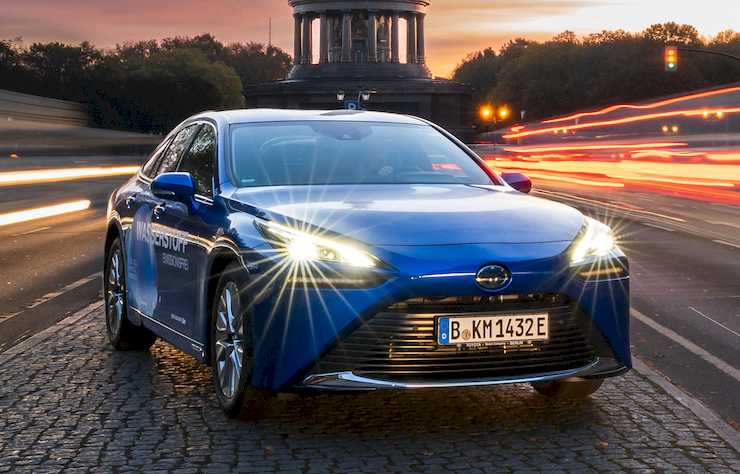 Toyota Mirai à hydrogène à Berlin