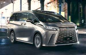 Lexus LM, les européens auront droit au minivan hybride