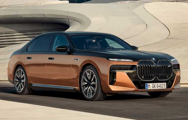 BMW i7 M70 limousine électrique hautes performances
