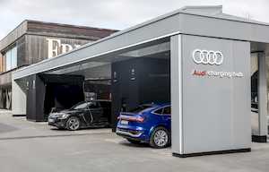 Audi a ouvert une station de recharge à Berlin