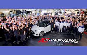 Toyota Yaris : 10 millions et ce n'est pas fini