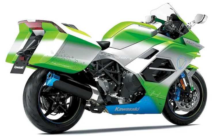 prototype moto Kawasaki HySE à hydrogène