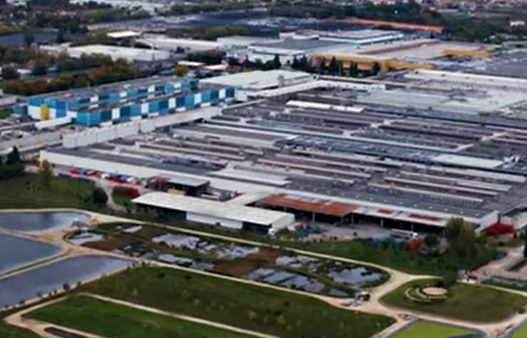 usine Stellantis de Cassino en Italie