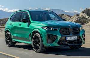 Une hybridation 48 V pour la BMW X5 M Competition