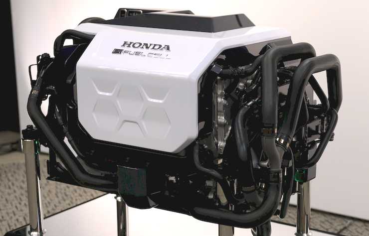 maquette pile à combustible Honda