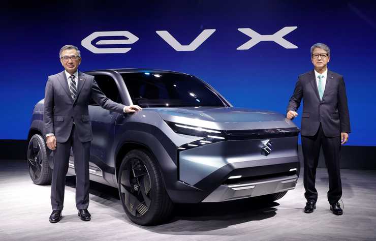 concept électrique Suzuki EVX
