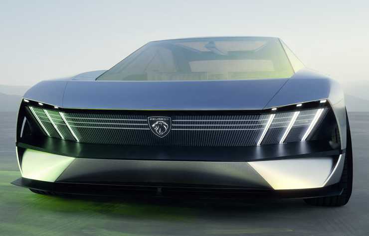 Peugeot Inception concept électrique