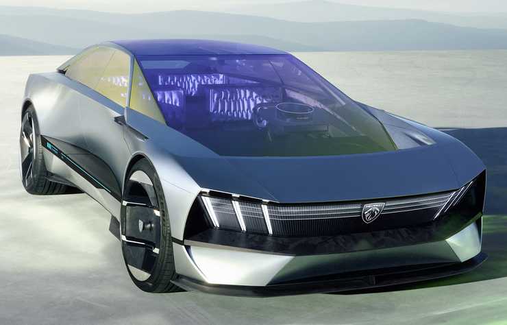 Peugeot Inception concept électrique