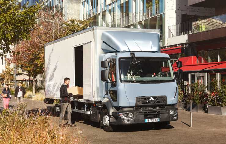 poids lourd électrique Mercedes