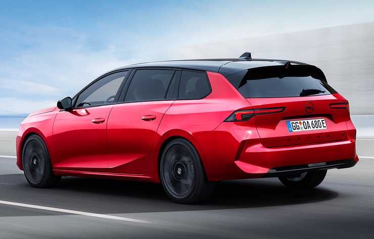 Opel Astra Tourer électrique